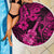 Hawaii Ukulele Beach Blanket Polynesian Pattern Pink Version LT01 - Wonder Print Shop