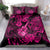 Hawaii Ukulele Bedding Set Polynesian Pattern Pink Version LT01 - Polynesian Pride