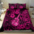 Hawaii Ukulele Bedding Set Polynesian Pattern Pink Version LT01 - Polynesian Pride