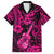 Hawaii Ukulele Hawaiian Shirt Polynesian Pattern Pink Version LT01 Pink - Polynesian Pride