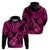 Hawaii Ukulele Hoodie Polynesian Pattern Pink Version LT01 - Polynesian Pride