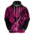 Hawaii Ukulele Hoodie Polynesian Pattern Pink Version LT01 - Polynesian Pride