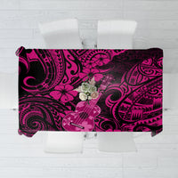 Hawaii Ukulele Tablecloth Polynesian Pattern Pink Version LT01 Pink - Polynesian Pride