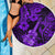 Hawaii Ukulele Beach Blanket Polynesian Pattern Purple Version LT01 - Wonder Print Shop