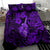 Hawaii Ukulele Bedding Set Polynesian Pattern Purple Version LT01 - Polynesian Pride