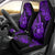 Hawaii Ukulele Car Seat Cover Polynesian Pattern Purple Version LT01 - Polynesian Pride