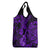 Hawaii Ukulele Grocery Bag Polynesian Pattern Purple Version