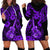 Hawaii Ukulele Hoodie Dress Polynesian Pattern Purple Version LT01 - Polynesian Pride