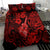 Hawaii Ukulele Bedding Set Polynesian Pattern Red Version LT01 - Polynesian Pride