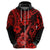 Hawaii Ukulele Hoodie Polynesian Pattern Red Version LT01 - Polynesian Pride