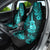 Hawaii Ukulele Car Seat Cover Polynesian Pattern Turquoise Version LT01 - Polynesian Pride