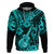 Hawaii Ukulele Hoodie Polynesian Pattern Turquoise Version LT01 Pullover Hoodie Turquoise - Polynesian Pride