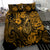 Hawaii Fish Hook Bedding Set Polynesian Pattern Gold Version LT01 - Polynesian Pride