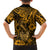 Hawaii Fish Hook Hawaiian Shirt Polynesian Pattern Gold Version LT01 - Polynesian Pride