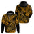 Hawaii Fish Hook Hoodie Polynesian Pattern Gold Version LT01 - Polynesian Pride