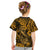 Hawaii Fish Hook Kid T Shirt Polynesian Pattern Gold Version LT01 - Polynesian Pride