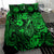 Hawaii Fish Hook Bedding Set Polynesian Pattern Green Version LT01 - Polynesian Pride