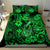 Hawaii Fish Hook Bedding Set Polynesian Pattern Green Version LT01 - Polynesian Pride