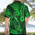 Hawaii Fish Hook Hawaiian Shirt Polynesian Pattern Green Version LT01 - Polynesian Pride