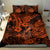 Hawaii Fish Hook Bedding Set Polynesian Pattern Orange Version LT01