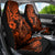 Hawaii Fish Hook Car Seat Cover Polynesian Pattern Orange Version LT01