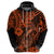 Hawaii Fish Hook Hoodie Polynesian Pattern Orange Version LT01 - Polynesian Pride