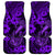 Hawaii Fish Hook Car Mats Hibiscus Hawaii Tribal Tattoo Purple Version LT01 Purple - Polynesian Pride