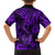 Hawaii Fish Hook Hawaiian Shirt Hibiscus Hawaii Tribal Tattoo Purple Version LT01 - Polynesian Pride