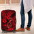 Hawaii Fish Hook Luggage Cover Hibiscus Hawaii Tribal Tattoo Red Version LT01 Red - Polynesian Pride