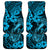 Hawaii Fish Hook Car Mats Hibiscus Hawaii Tribal Tattoo Sky Blue Version LT01 Blue - Polynesian Pride