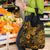 Hawaii King Kamehameha Grocery Bag Polynesian Pattern Gold Version