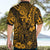 Hawaii King Kamehameha Hawaiian Shirt Polynesian Pattern Gold Version LT01 - Polynesian Pride