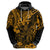 Hawaii King Kamehameha Hoodie Polynesian Pattern Gold Version LT01 - Polynesian Pride