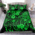 Hawaii King Kamehameha Bedding Set Polynesian Pattern Green Version LT01 - Polynesian Pride