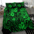 Hawaii King Kamehameha Bedding Set Polynesian Pattern Green Version LT01 - Polynesian Pride