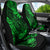 Hawaii King Kamehameha Car Seat Cover Polynesian Pattern Green Version LT01 - Polynesian Pride