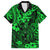 Hawaii King Kamehameha Hawaiian Shirt Polynesian Pattern Green Version LT01 Green - Polynesian Pride