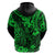 Hawaii King Kamehameha Hoodie Polynesian Pattern Green Version LT01 - Polynesian Pride