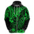 Hawaii King Kamehameha Hoodie Polynesian Pattern Green Version LT01 - Polynesian Pride