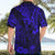 Hawaii King Kamehameha Hawaiian Shirt Polynesian Pattern Navy Blue Version LT01 - Polynesian Pride