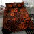 Hawaii King Kamehameha Bedding Set Polynesian Pattern Orange Version LT01 - Polynesian Pride