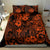 Hawaii King Kamehameha Bedding Set Polynesian Pattern Orange Version LT01 - Polynesian Pride