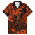 Hawaii King Kamehameha Hawaiian Shirt Polynesian Pattern Orange Version LT01 Orange - Polynesian Pride