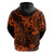 Hawaii King Kamehameha Hoodie Polynesian Pattern Orange Version LT01 - Polynesian Pride