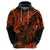 Hawaii King Kamehameha Hoodie Polynesian Pattern Orange Version LT01 - Polynesian Pride