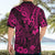 Hawaii King Kamehameha Hawaiian Shirt Polynesian Pattern Pink Version LT01 - Polynesian Pride