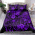 Hawaii King Kamehameha Bedding Set Polynesian Pattern Purple Version LT01 - Polynesian Pride