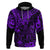 Hawaii King Kamehameha Hoodie Polynesian Pattern Purple Version LT01 Pullover Hoodie Purple - Polynesian Pride