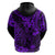 Hawaii King Kamehameha Hoodie Polynesian Pattern Purple Version LT01 - Polynesian Pride