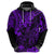 Hawaii King Kamehameha Hoodie Polynesian Pattern Purple Version LT01 - Polynesian Pride